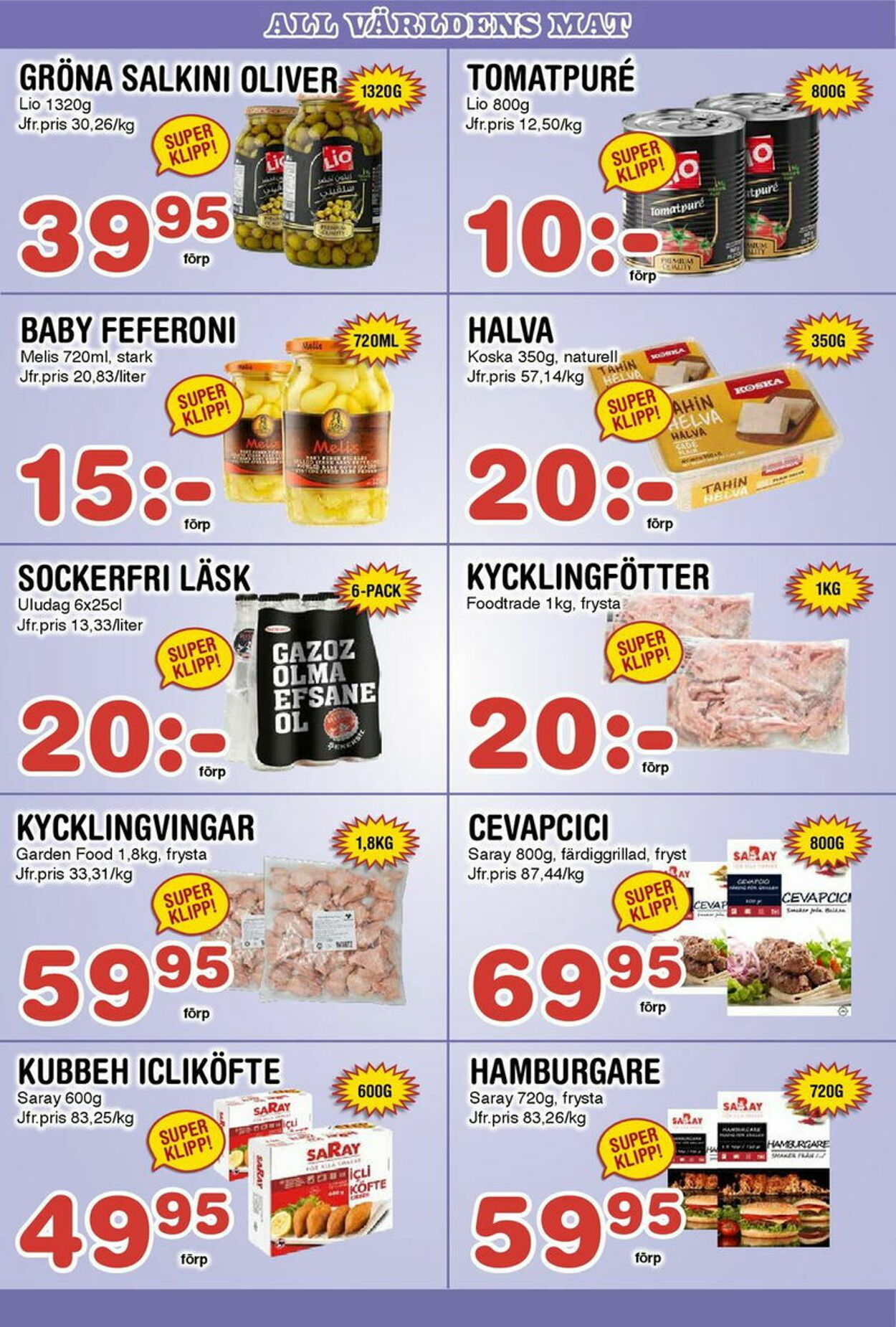 Erbjudanden Pulsen 20.10.2025 - 26.10.2025