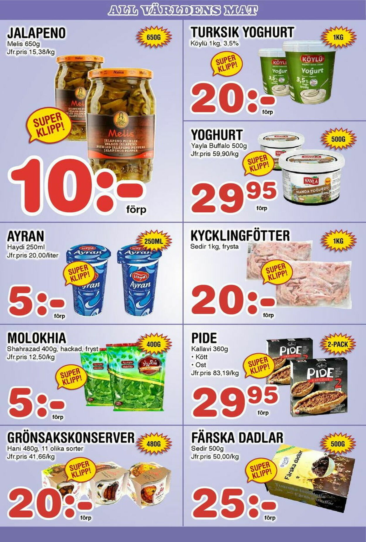 Erbjudanden Pulsen 23.06.2025 - 29.06.2025