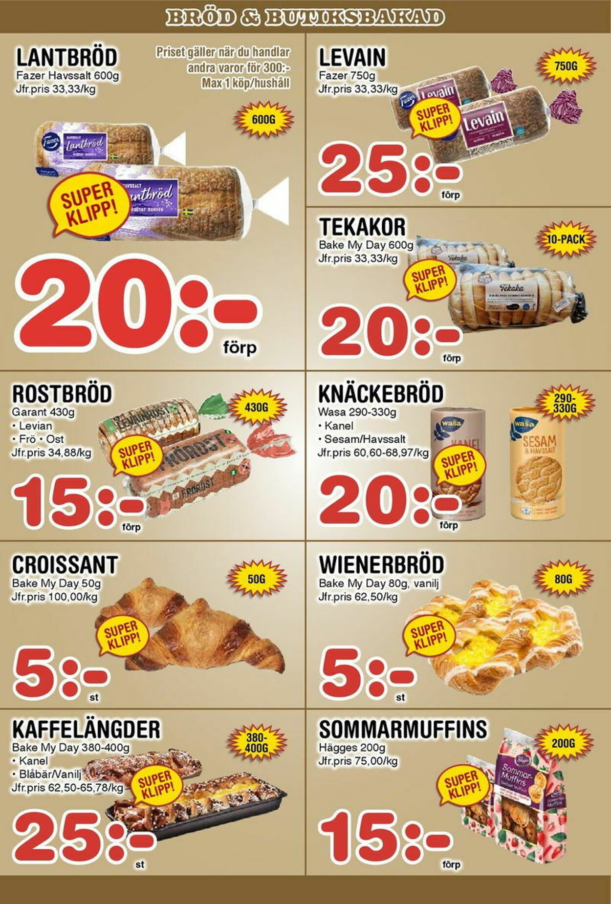 Erbjudanden Pulsen 25.08.2025 - 31.08.2025