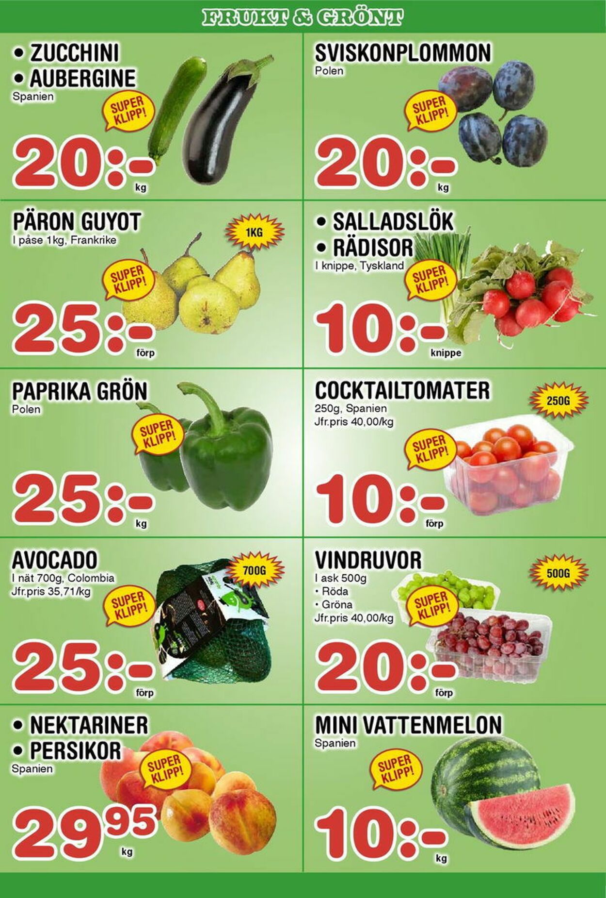 Erbjudanden Pulsen 18.08.2025 - 24.08.2025