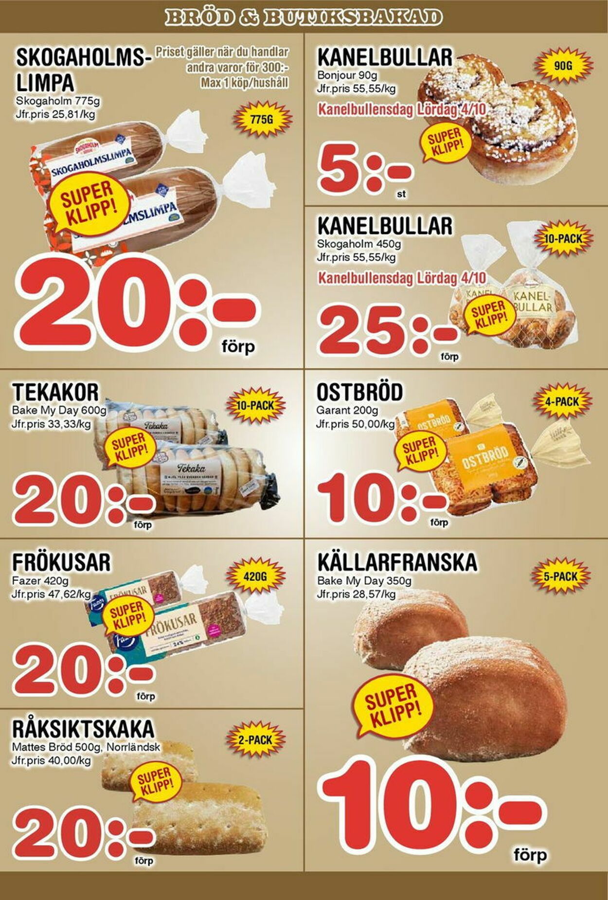 Erbjudanden Pulsen 29.09.2025 - 05.10.2025