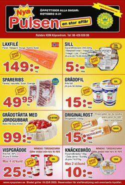 Erbjudanden Pulsen 16.06.2025 - 22.06.2025