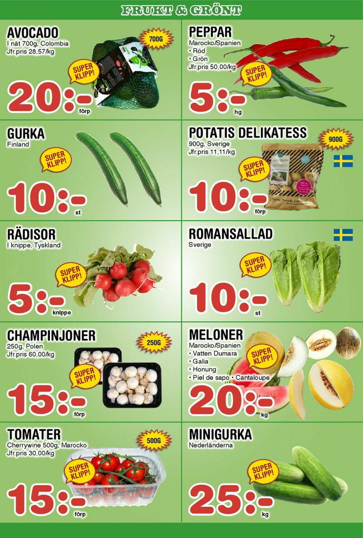 Erbjudanden Pulsen 09.06.2025 - 15.06.2025