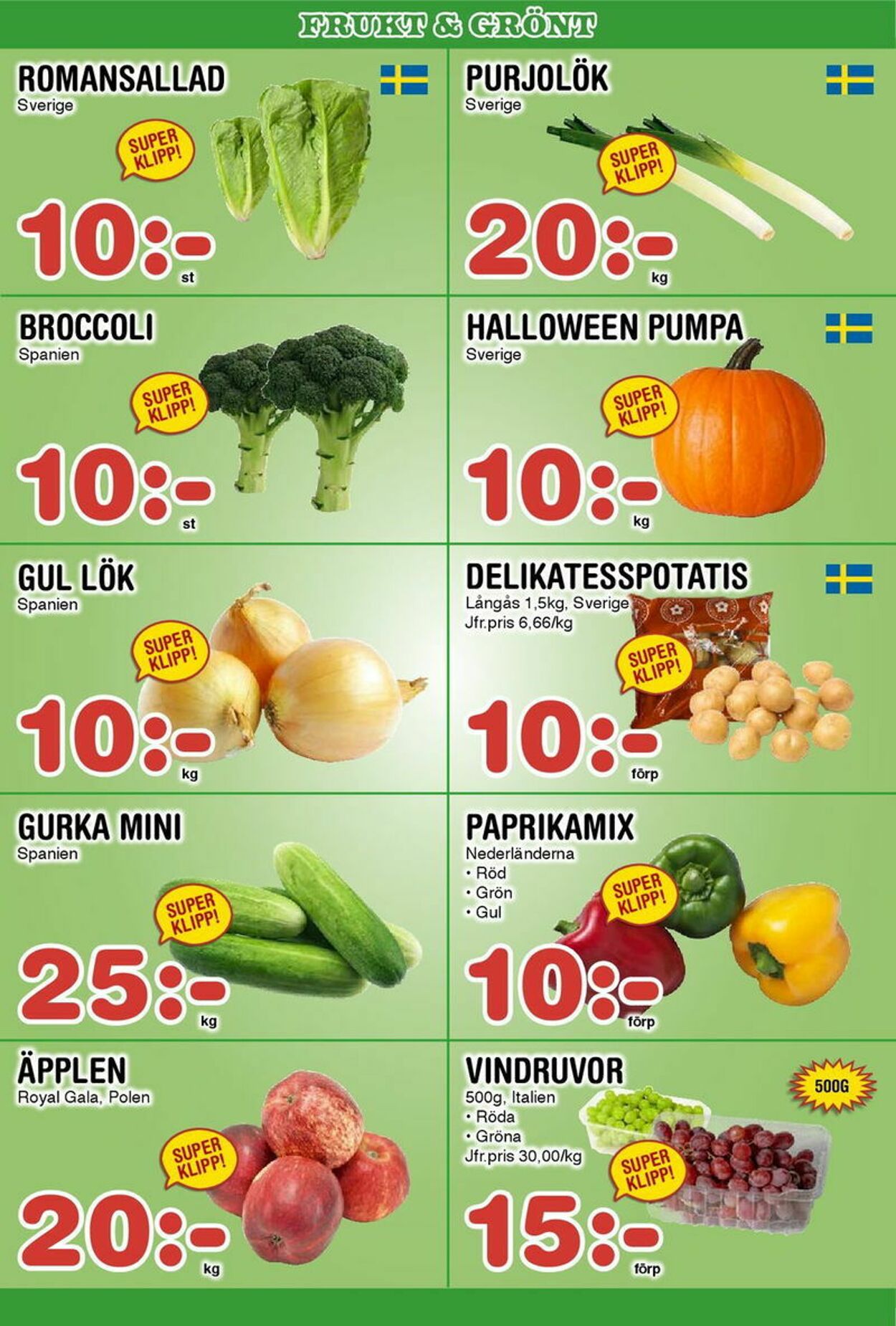 Erbjudanden Pulsen 06.10.2025 - 12.10.2025