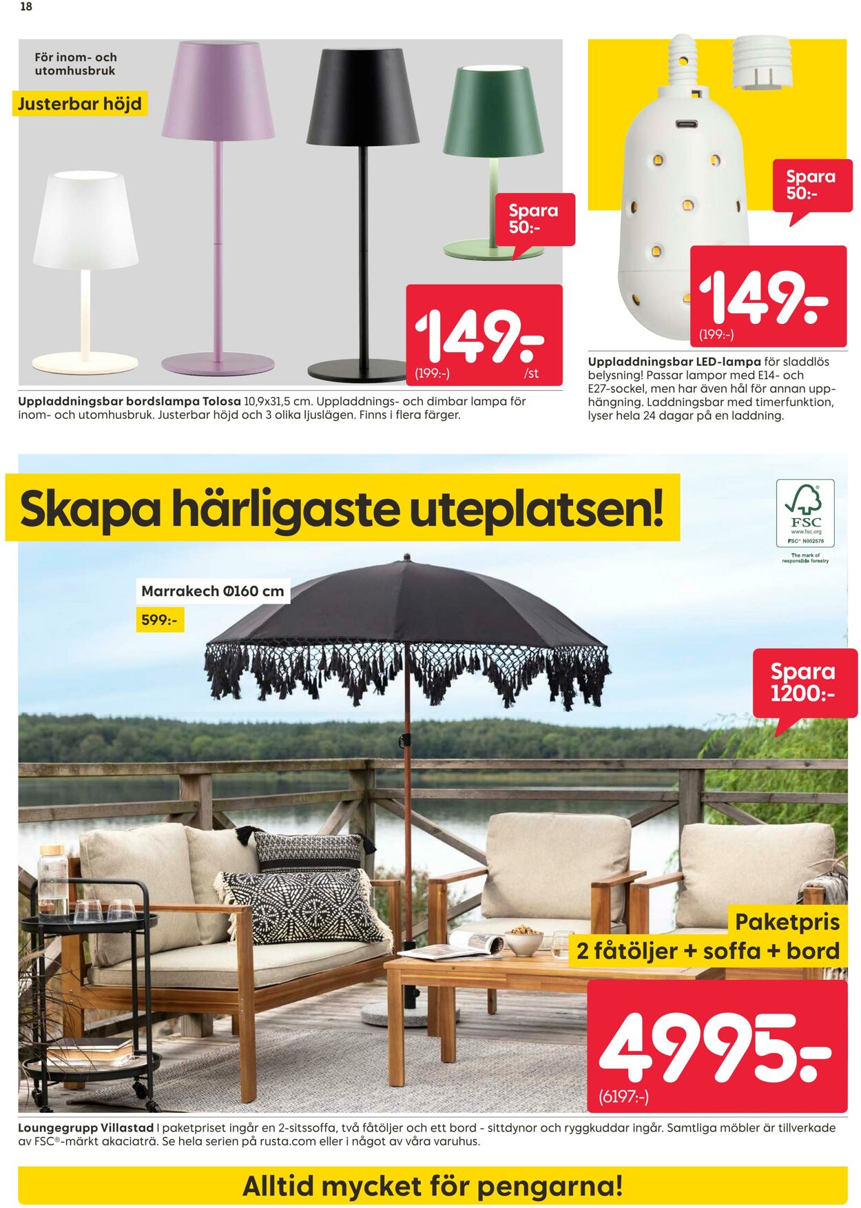 Erbjudanden Rusta 26.05.2025 - 02.06.2025