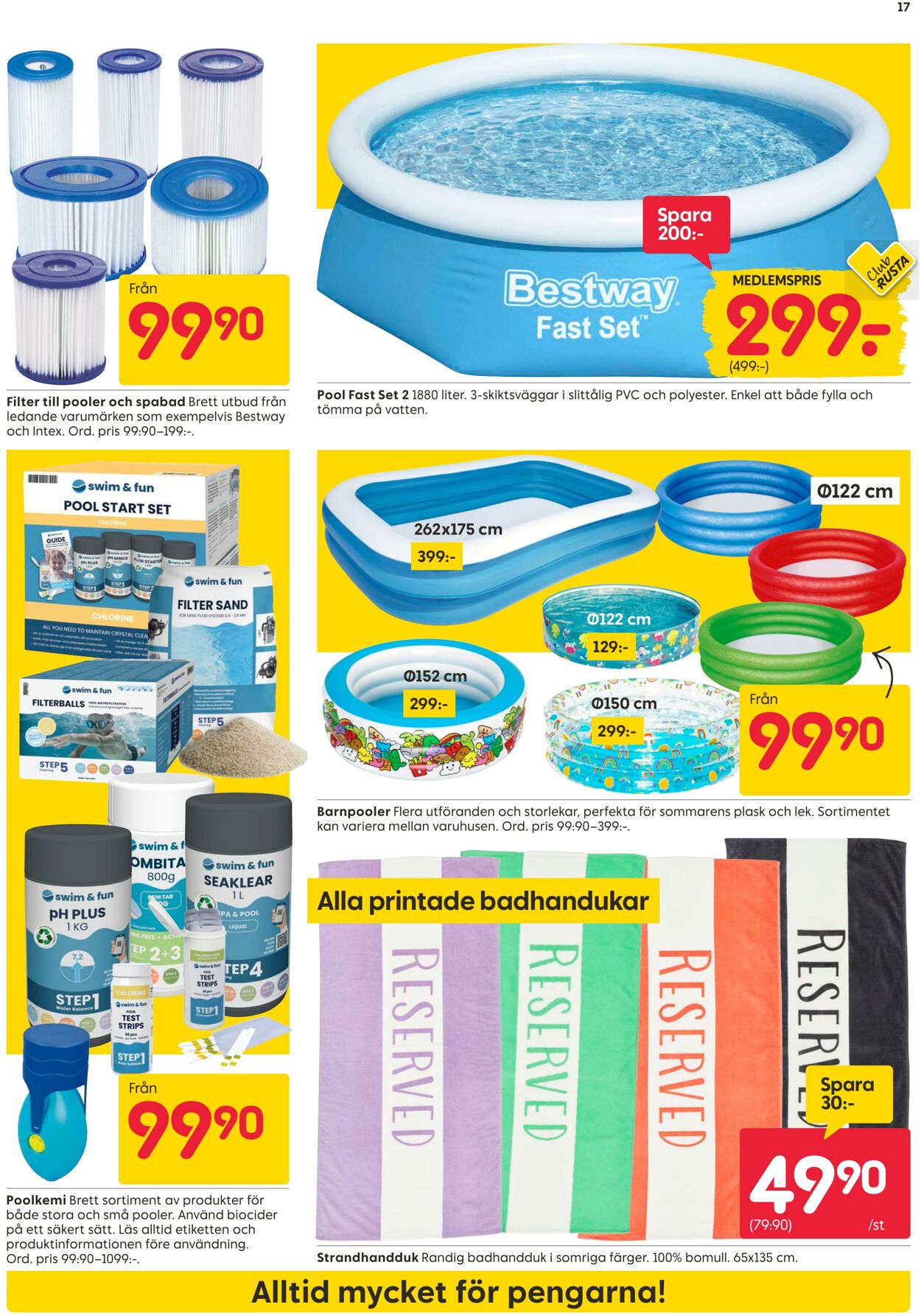 Erbjudanden Rusta 26.05.2025 - 02.06.2025