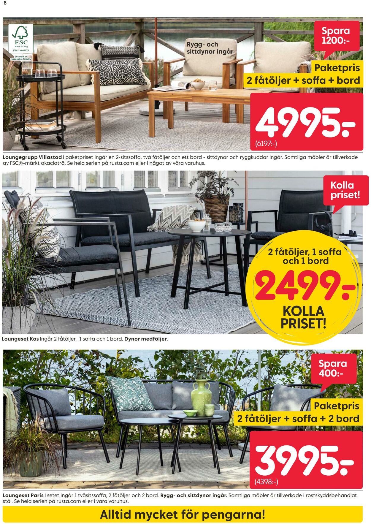Erbjudanden Rusta 09.06.2025 - 23.06.2025