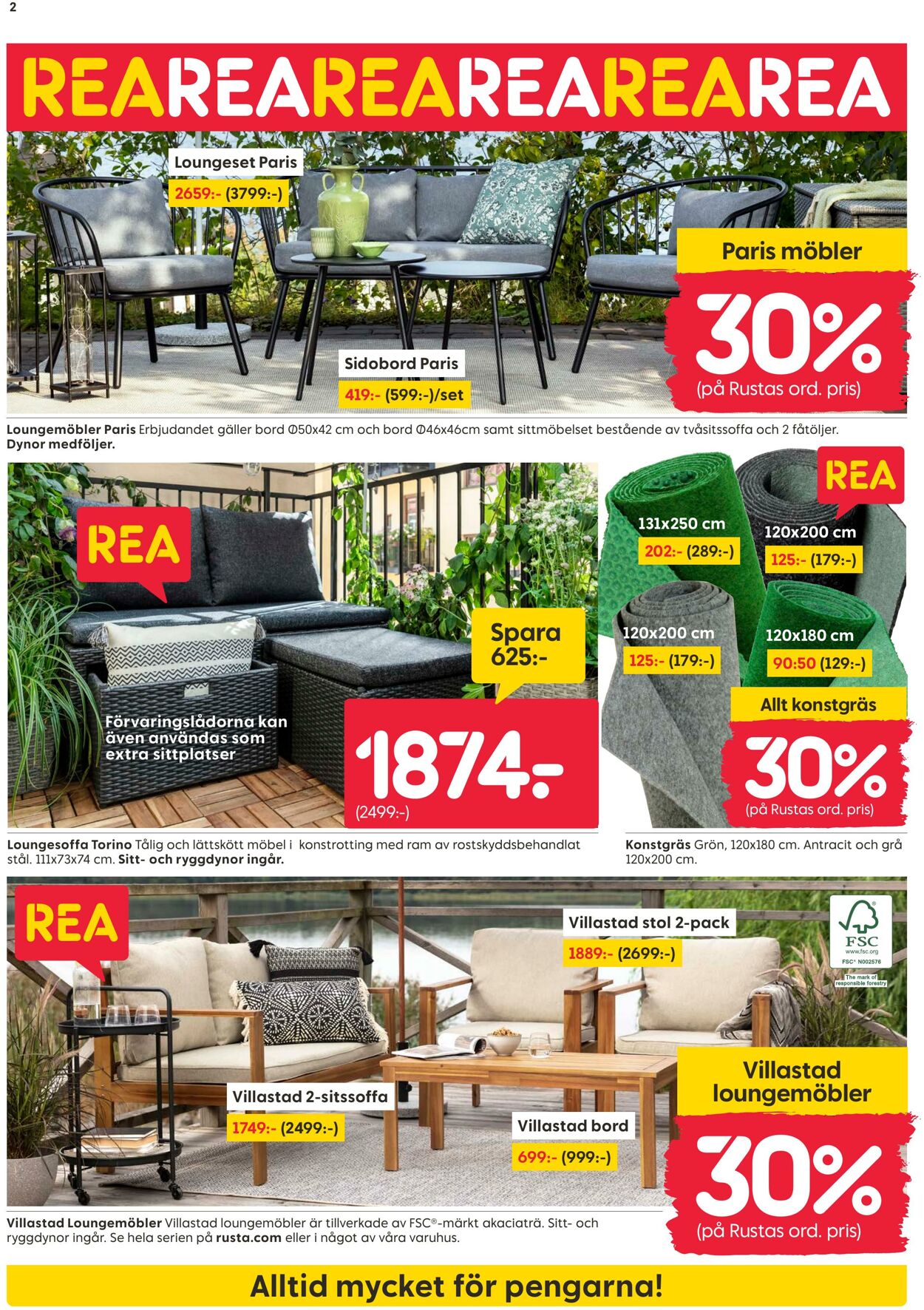 Erbjudanden Rusta 23.06.2025 - 30.06.2025
