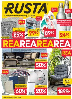 Erbjudanden Rusta 07.07.2025 - 21.07.2025