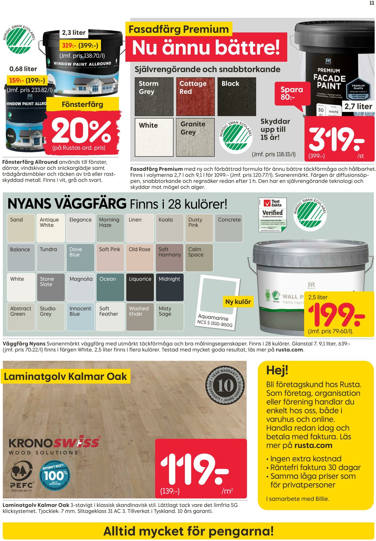Erbjudanden Rusta 21.07.2025 - 04.08.2025