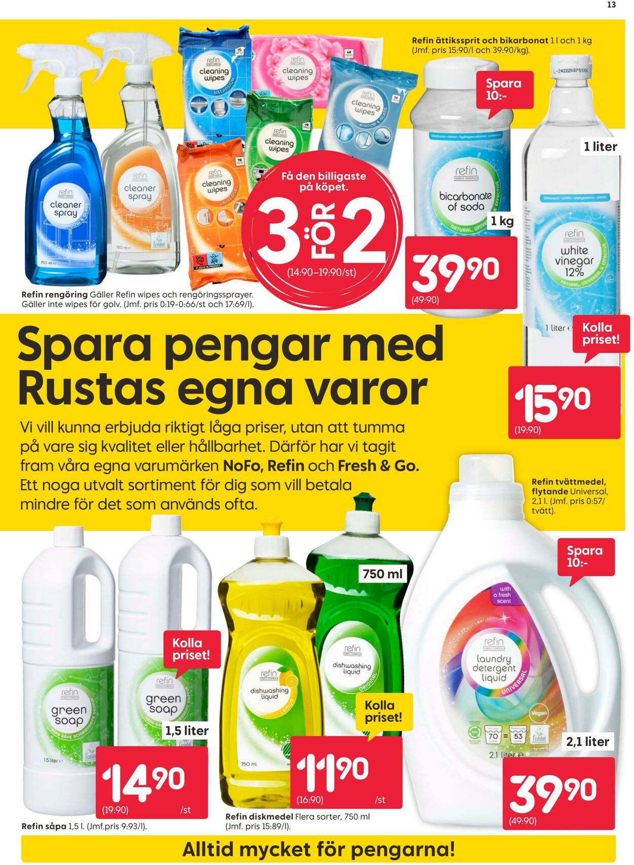 Erbjudanden Rusta 11.08.2025 - 25.08.2025