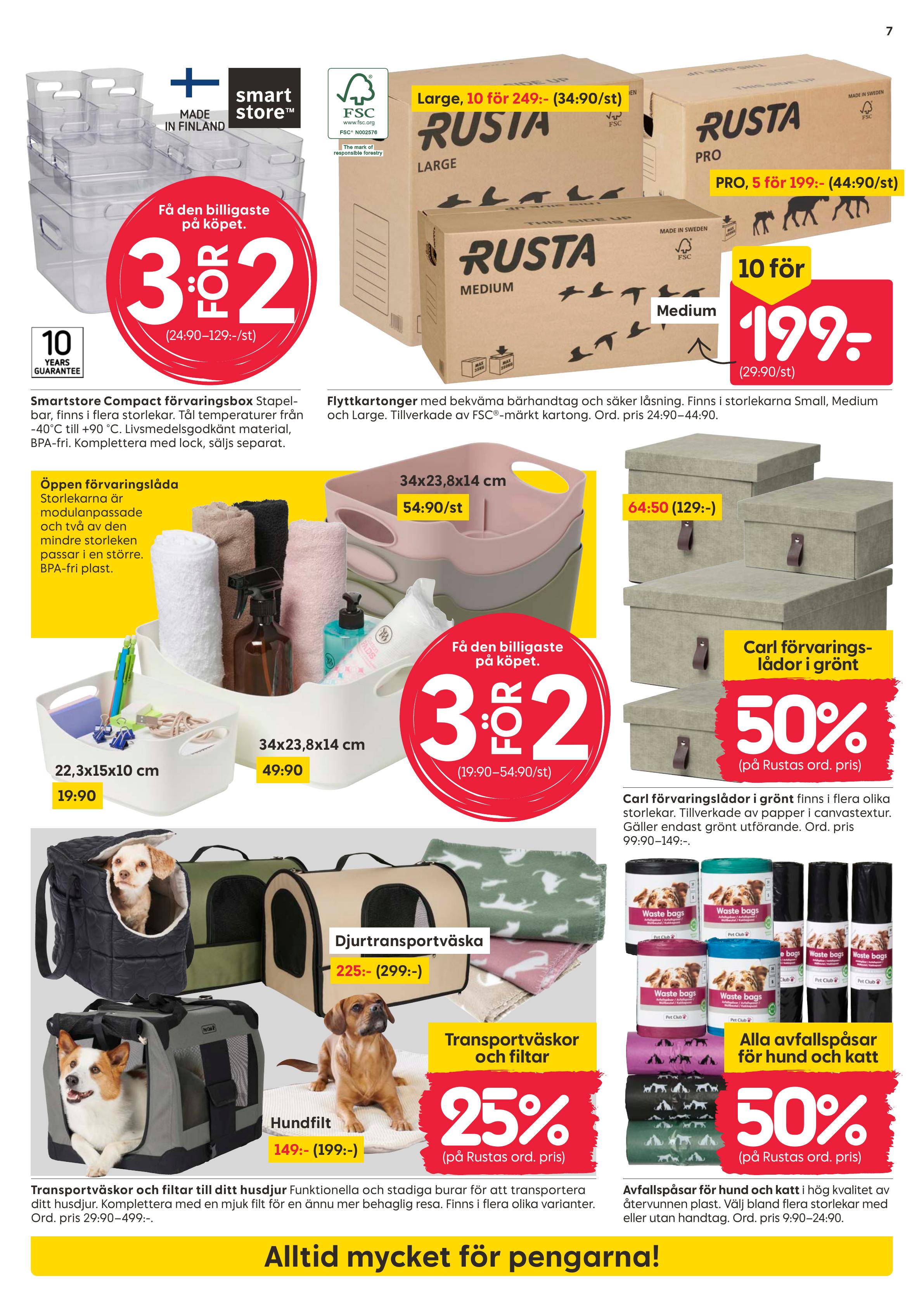 Erbjudanden Rusta 09.09.2025 - 23.09.2025