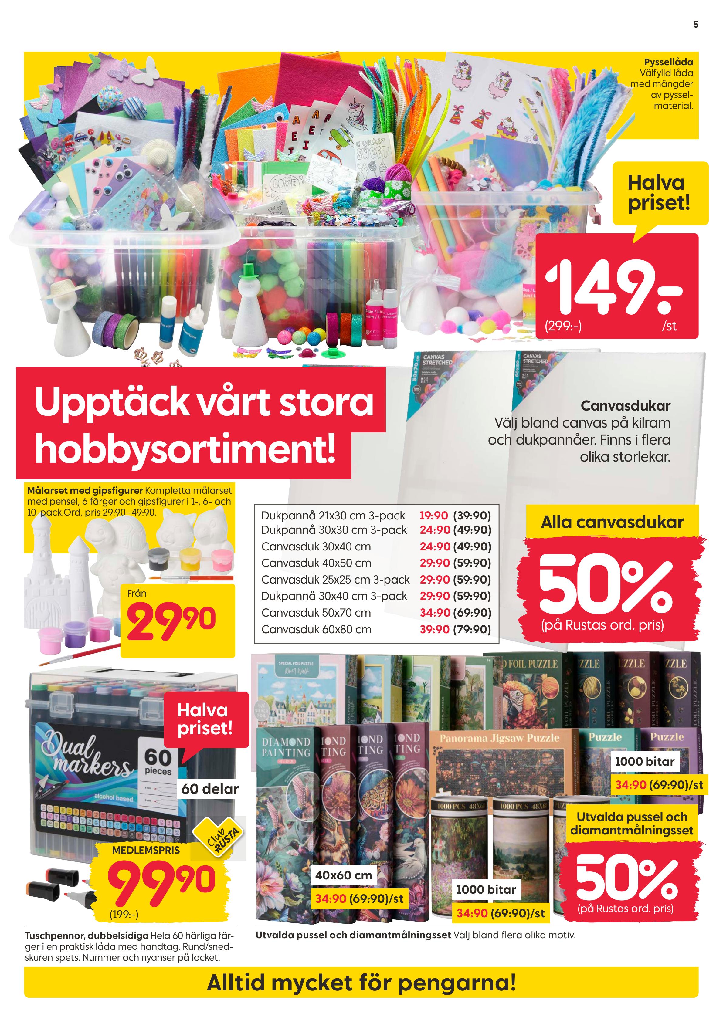 Erbjudanden Rusta 09.09.2025 - 23.09.2025
