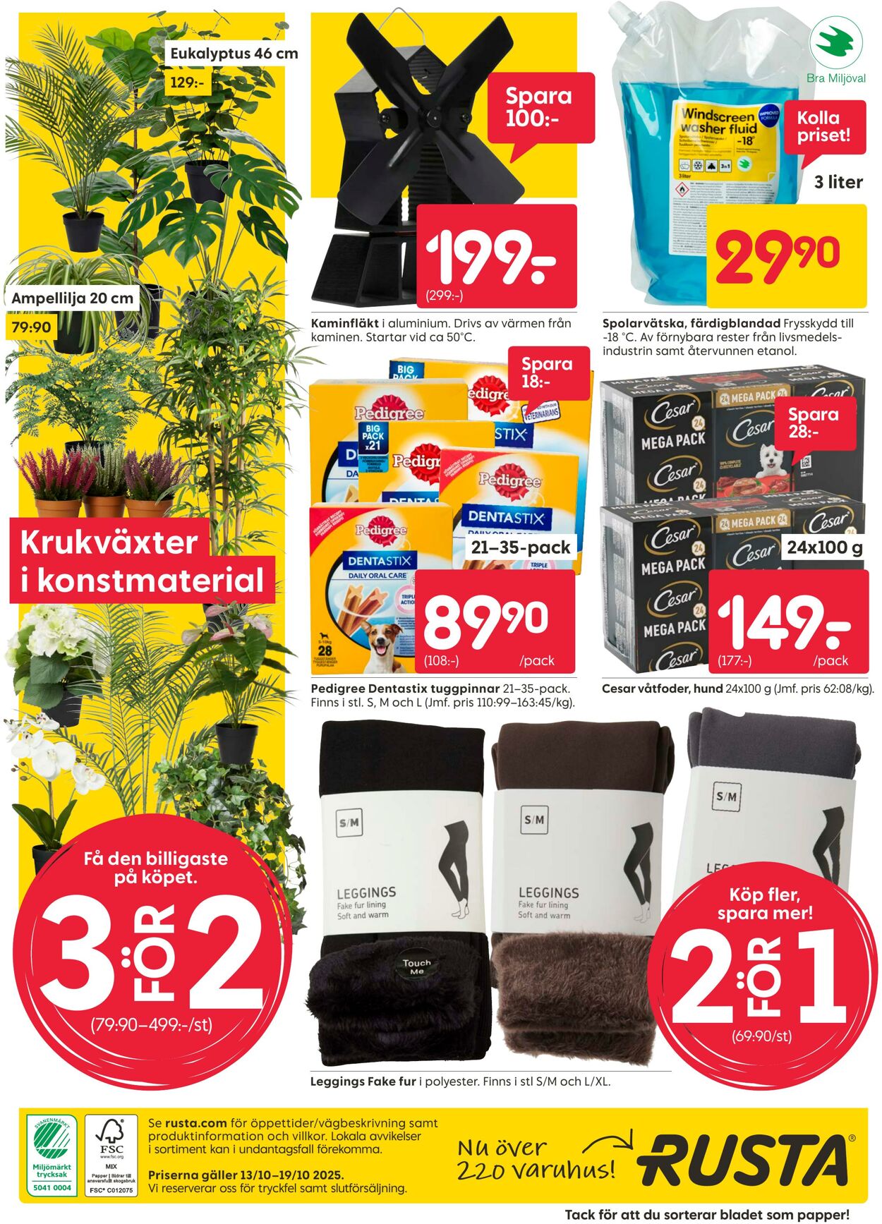 Erbjudanden Rusta 14.10.2025 - 28.10.2025