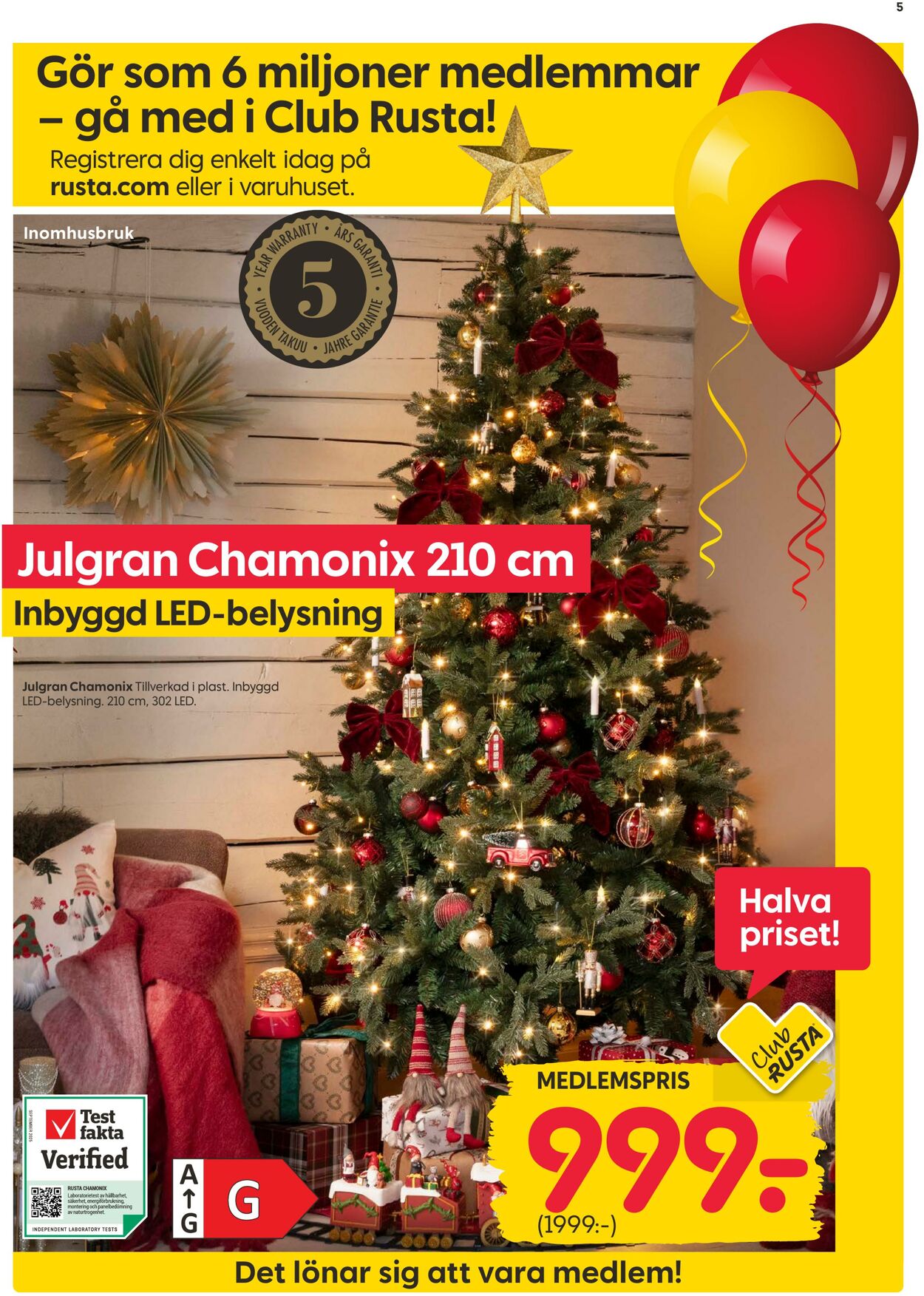 Erbjudanden Rusta 27.10.2025 - 03.11.2025