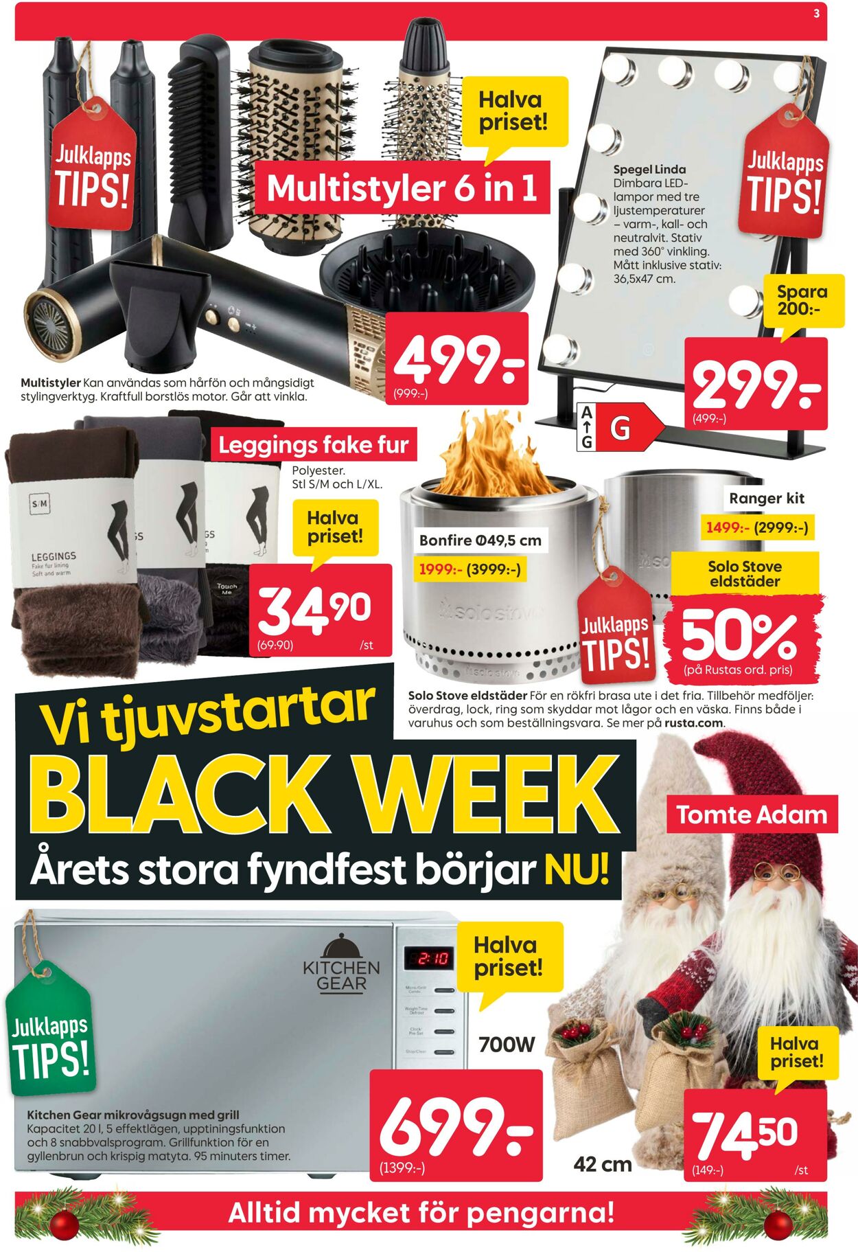 Erbjudanden Rusta 19.11.2025 - 03.12.2025