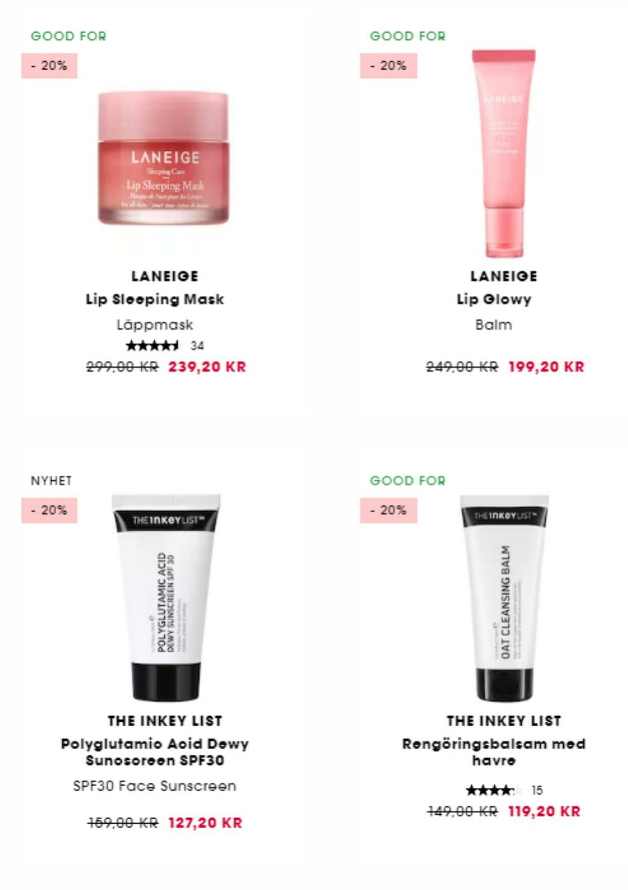 Erbjudanden Sephora 05.04.2023 - 19.04.2023