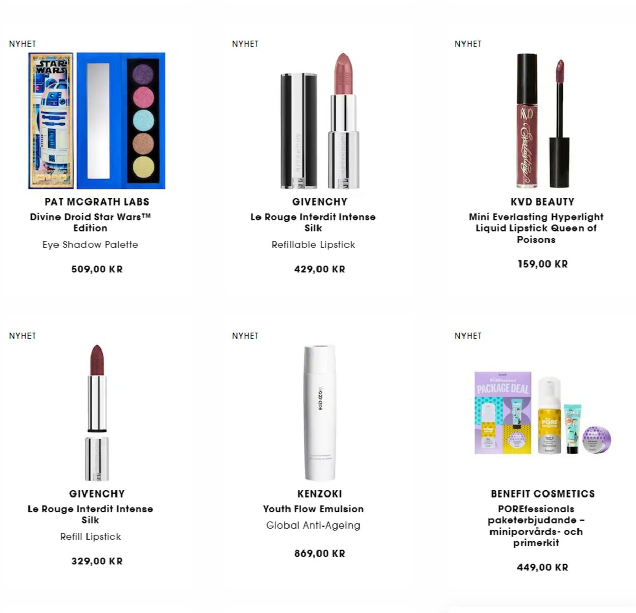 Erbjudanden Sephora 21.02.2023 - 07.03.2023