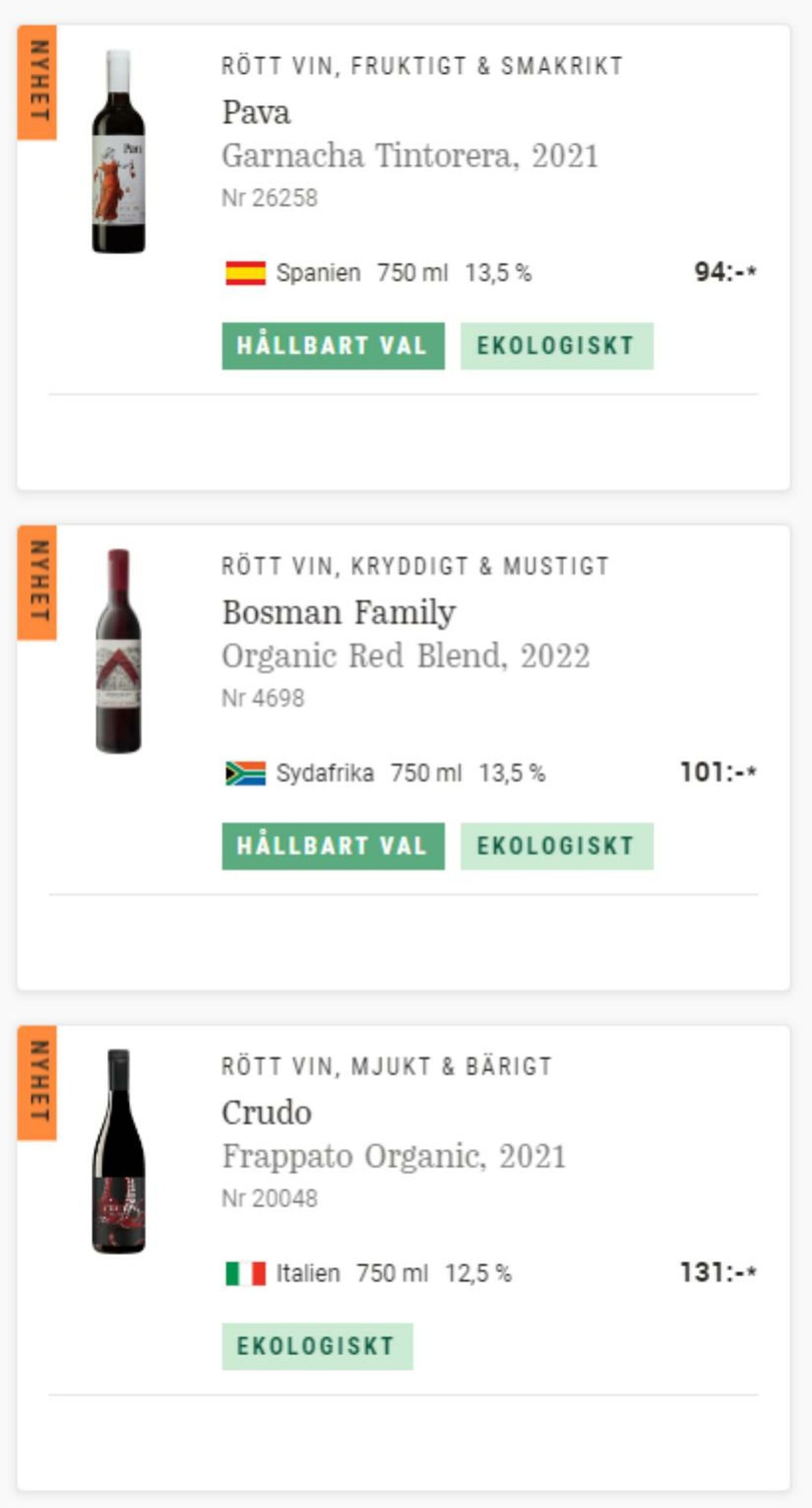 Erbjudanden Systembolaget 07.02.2023 - 23.02.2023