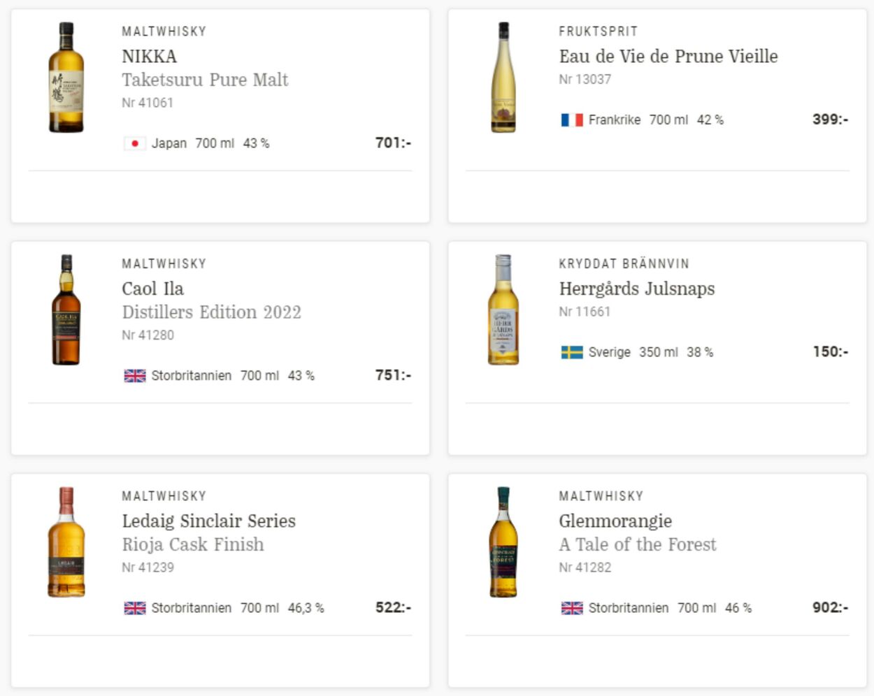 Erbjudanden Systembolaget 23.02.2023 - 09.03.2023