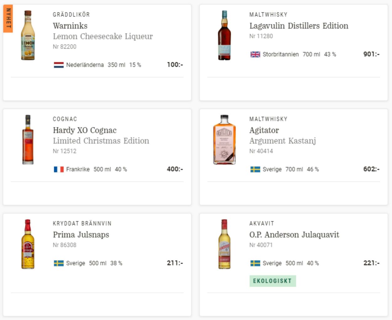 Erbjudanden Systembolaget 23.02.2023 - 09.03.2023