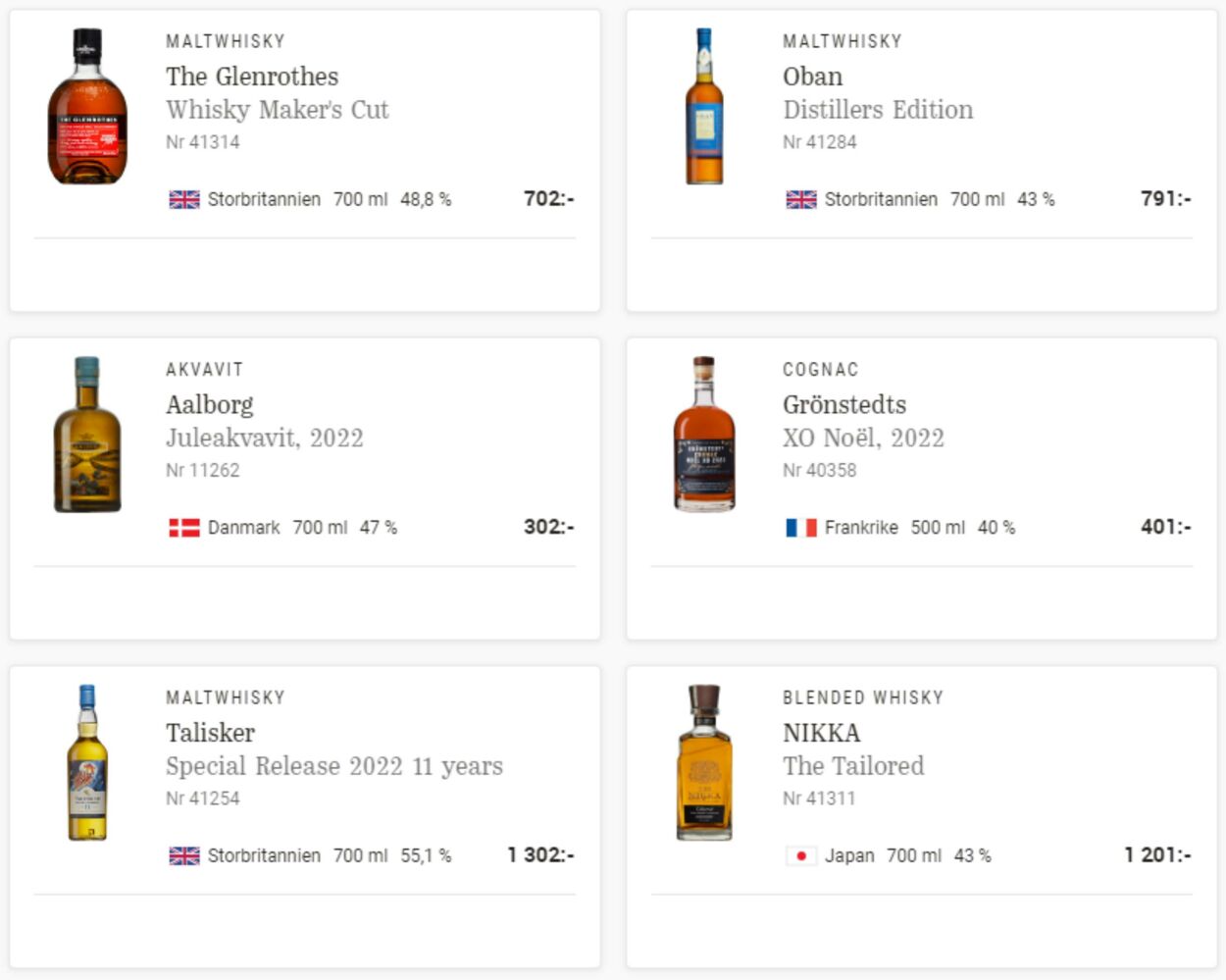 Erbjudanden Systembolaget 23.02.2023 - 09.03.2023