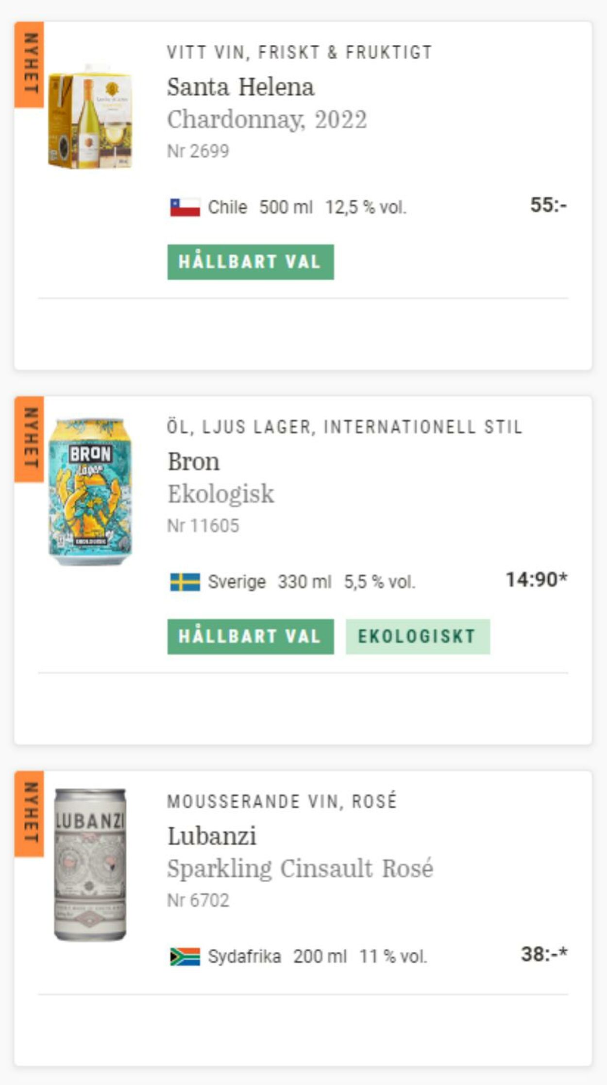 Erbjudanden Systembolaget 09.03.2023 - 29.03.2023