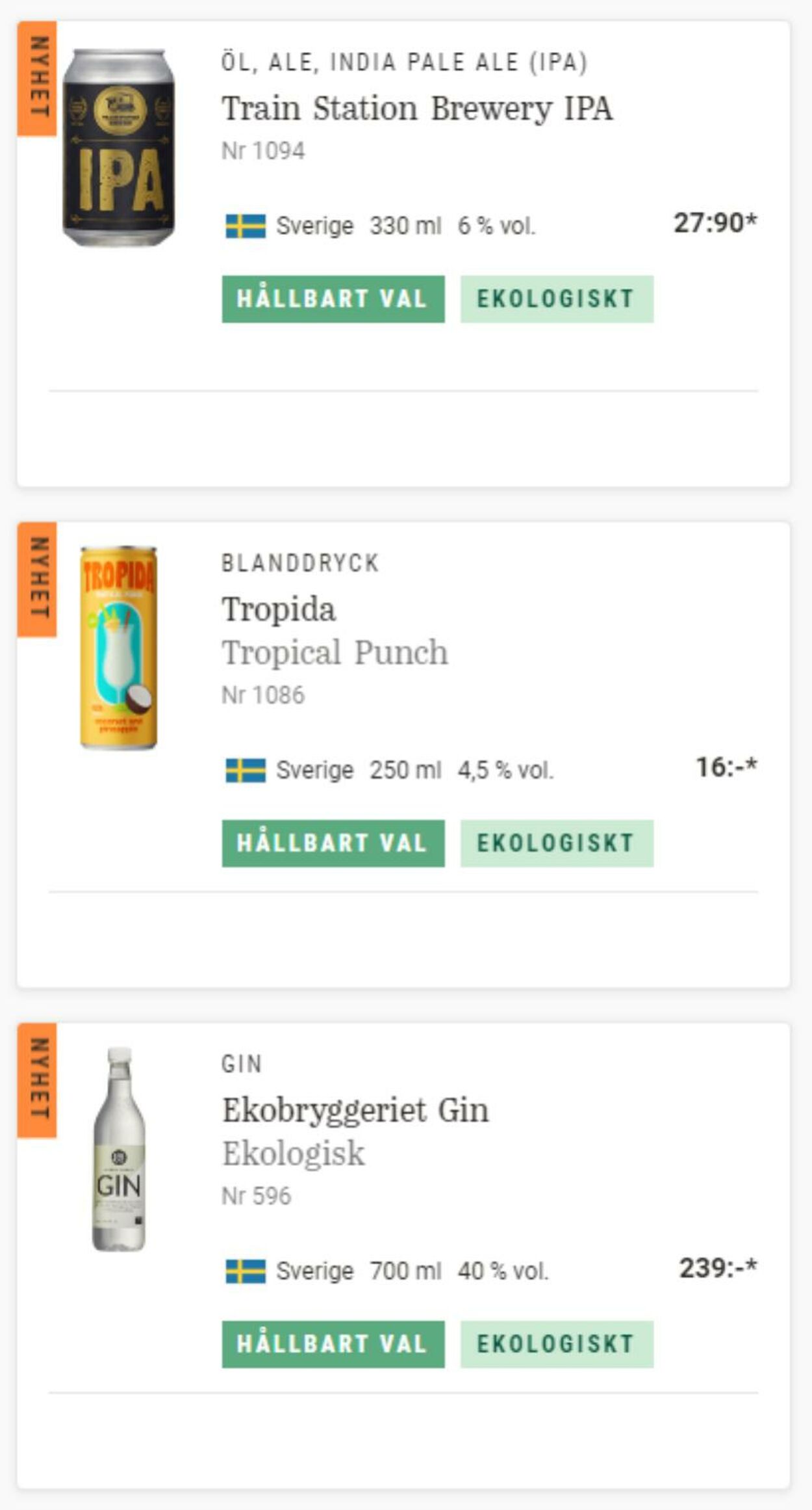 Erbjudanden Systembolaget 09.03.2023 - 29.03.2023