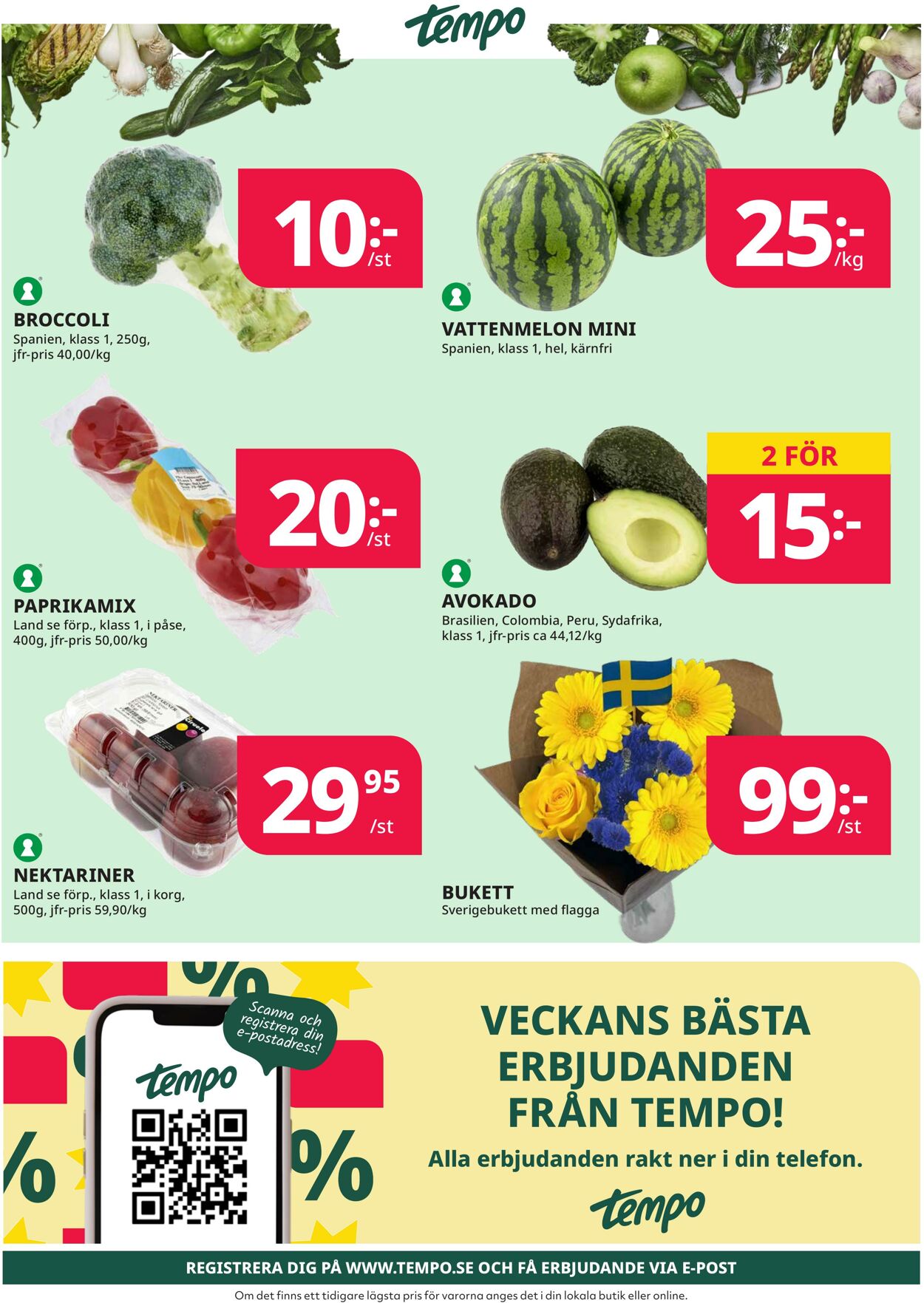Erbjudanden Tempo 02.06.2025 - 08.06.2025