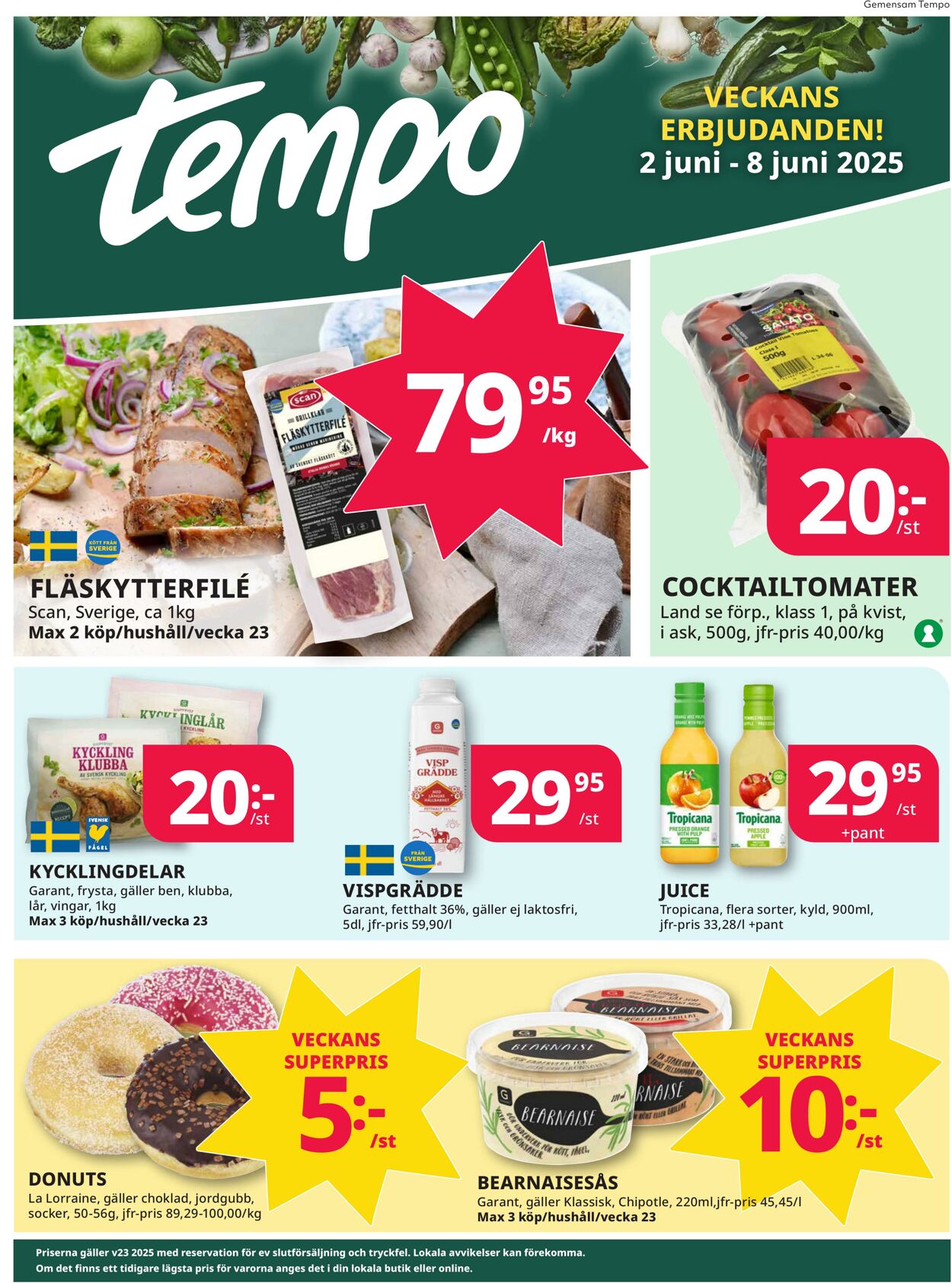 Erbjudanden Tempo 02.06.2025 - 08.06.2025